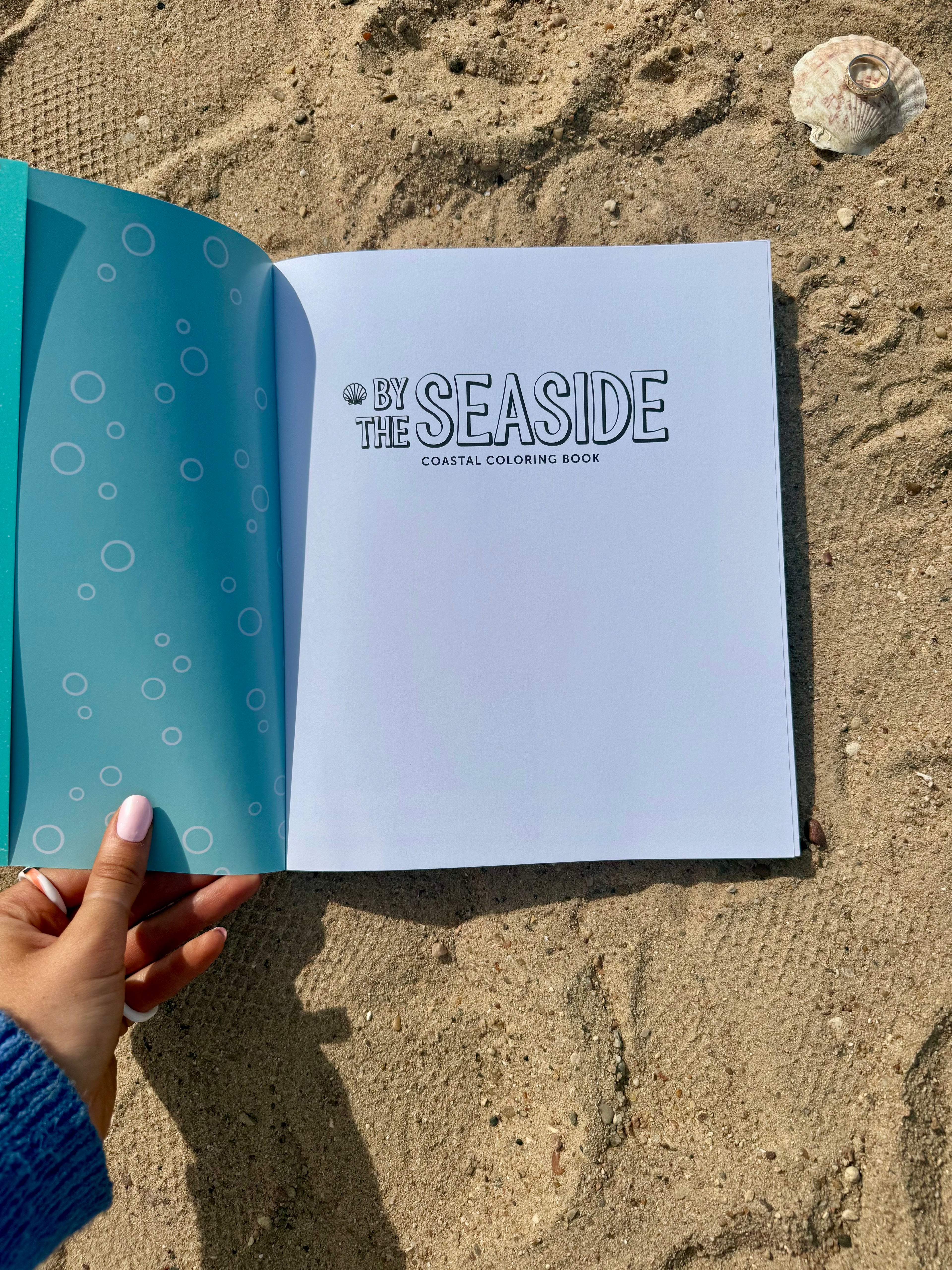 Coastal coloring book