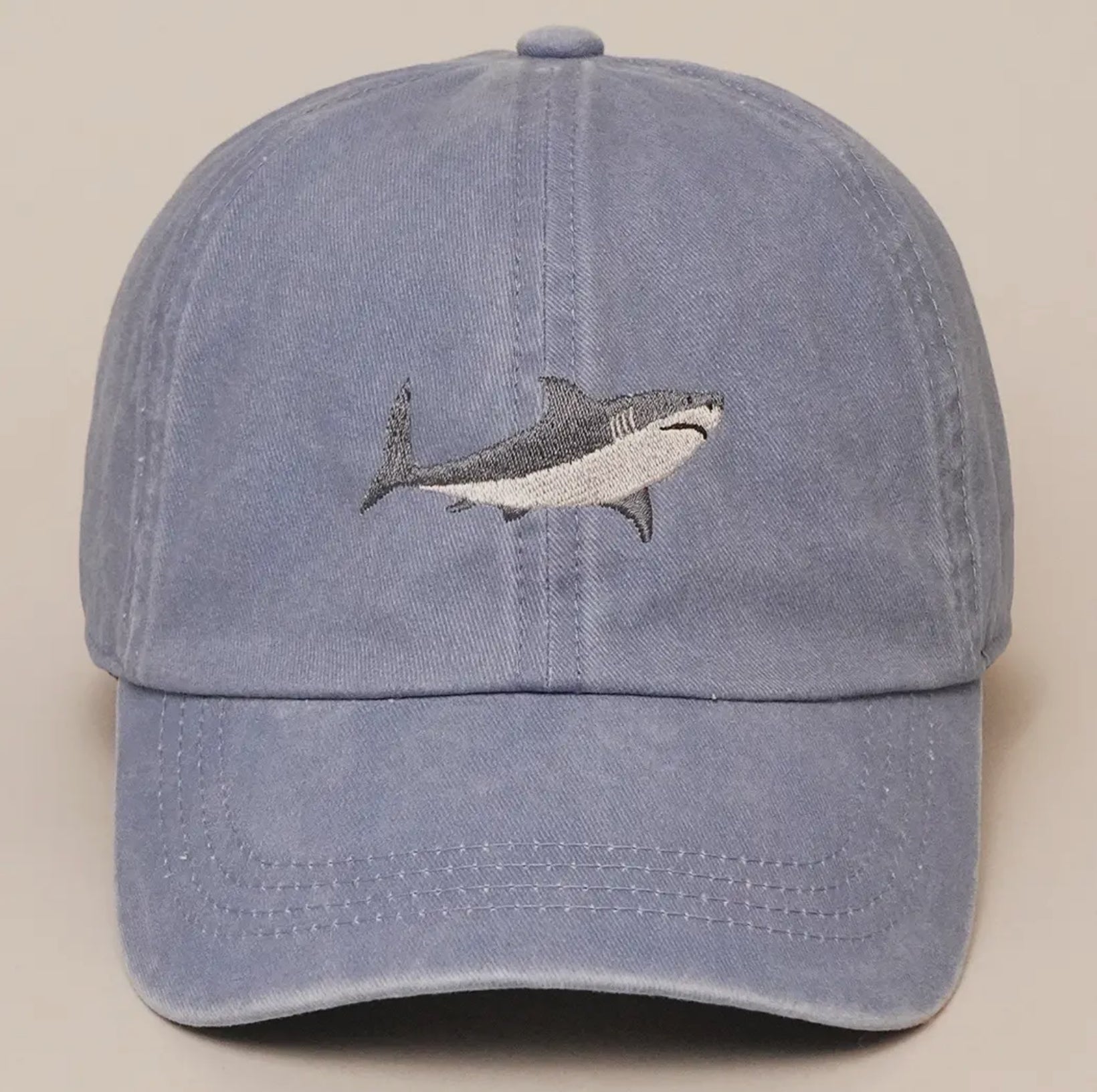 “Who doesn’t love sharks” Hat🤍☀️