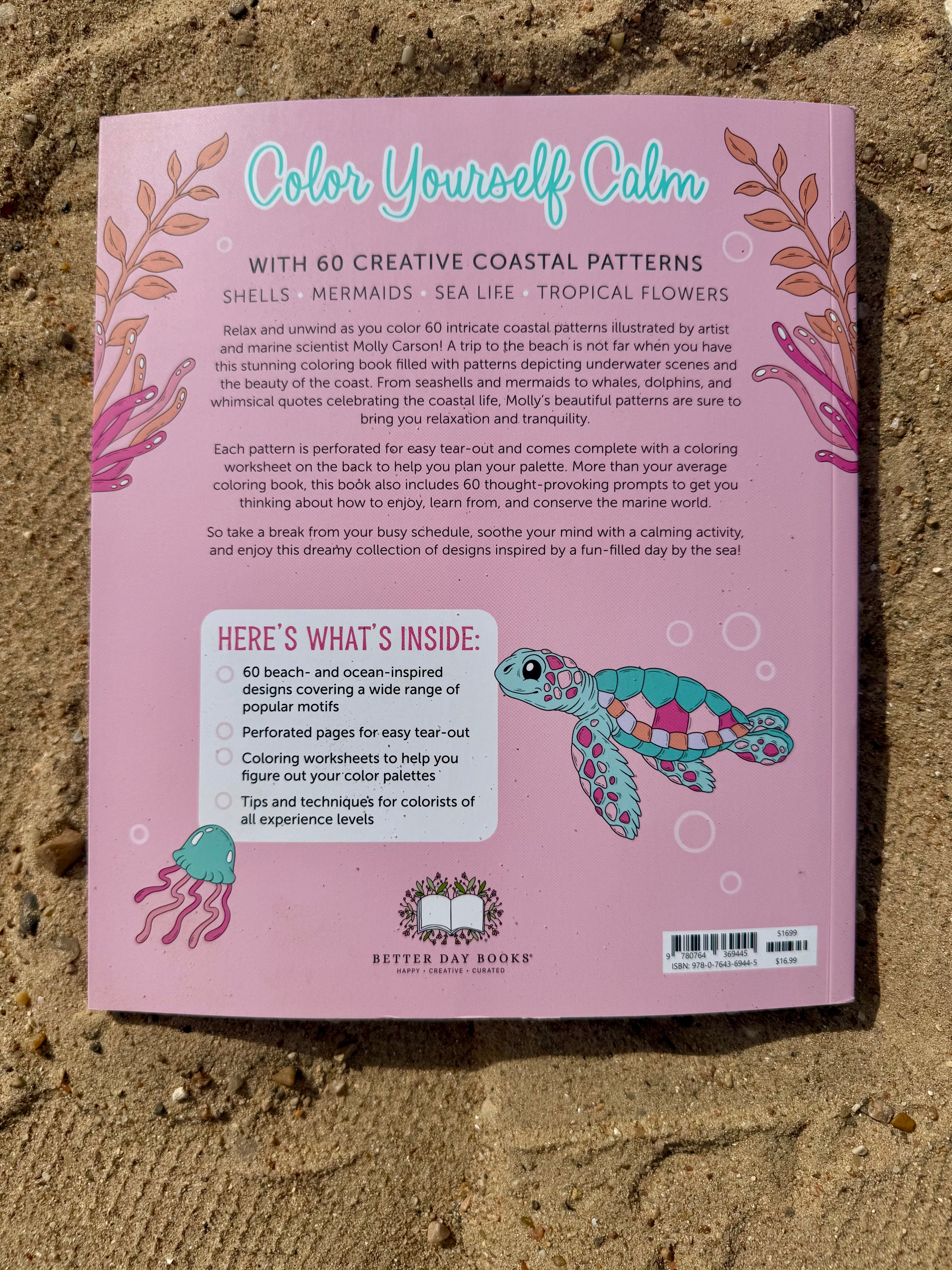 Coastal coloring book